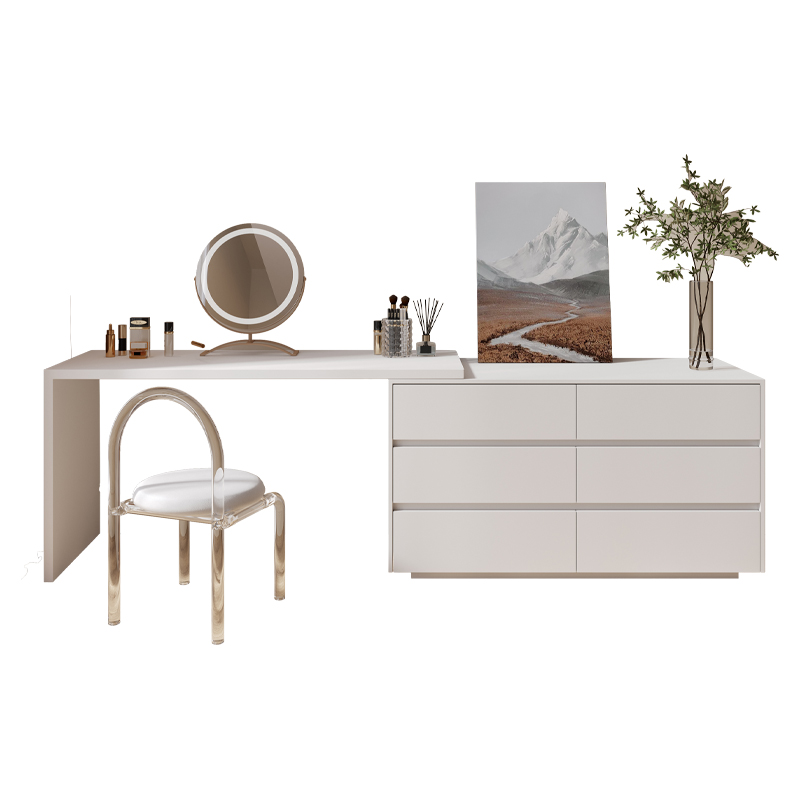Desk Setup L Shaped - Cassettiera multifunzione a forma di L,