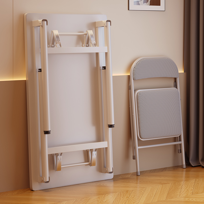 Desk Setup L Shaped - Scrivania Pieghevole AOLIVIYA Senza Montaggio, Facile
