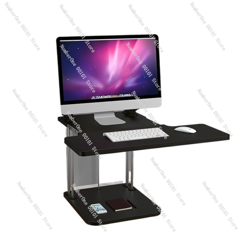 Desk Setup With Laptop And Monitor - Convertitore da scrivania in piedi regolabile