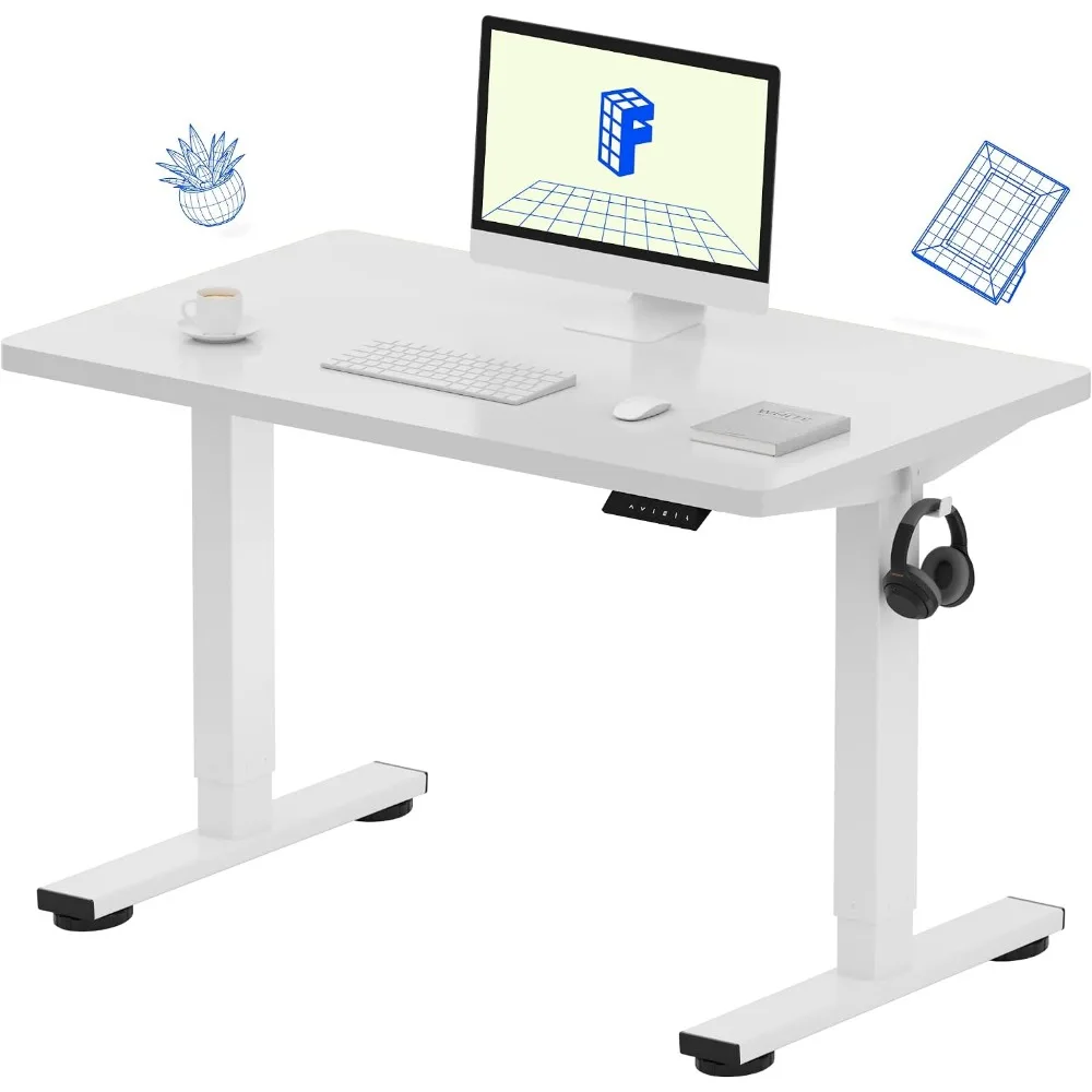 Dual Monitor Desk Setup - FLEXISPOT EN1 Scrivania Regolabile in Altezza