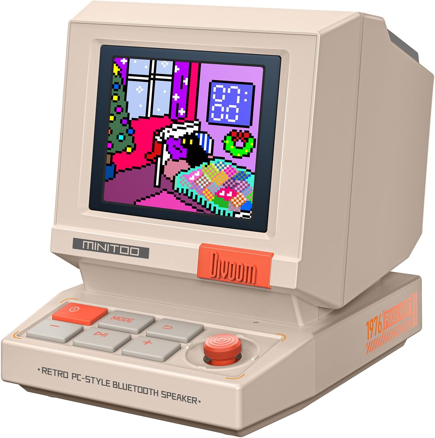 Speaker Desk Setup - Mini Altoparlante Retrò Stile PC con
