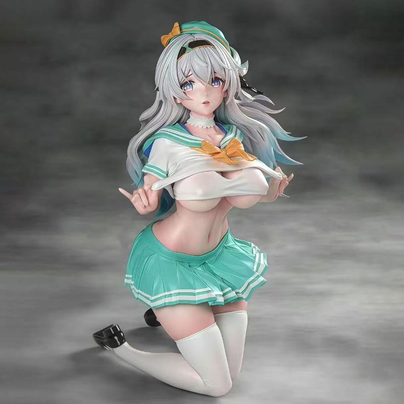 Desk Setup For Good Posture - Statuetta Anime di Ragazza Morbida, Carina