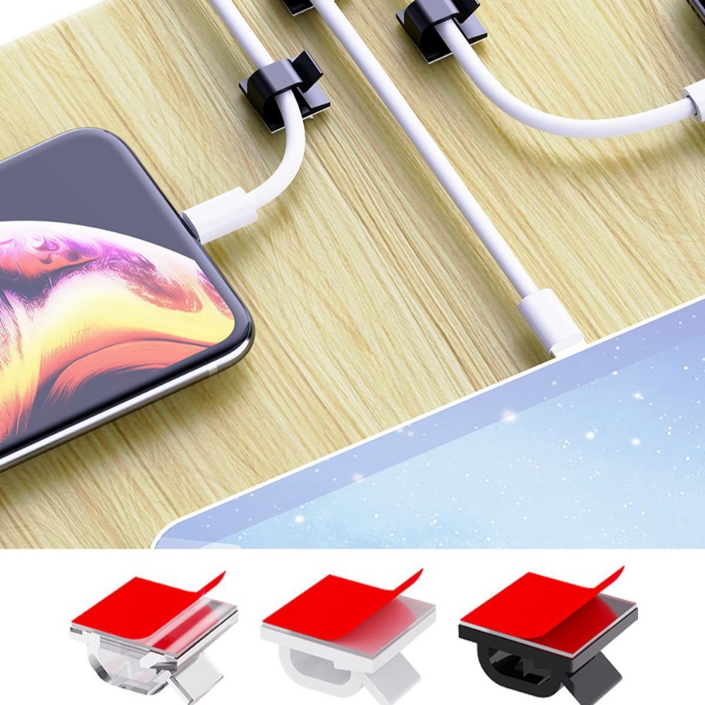 Clip per Cavi in Plastica Tras - Desk Setup Cable Management recensione e prezzo