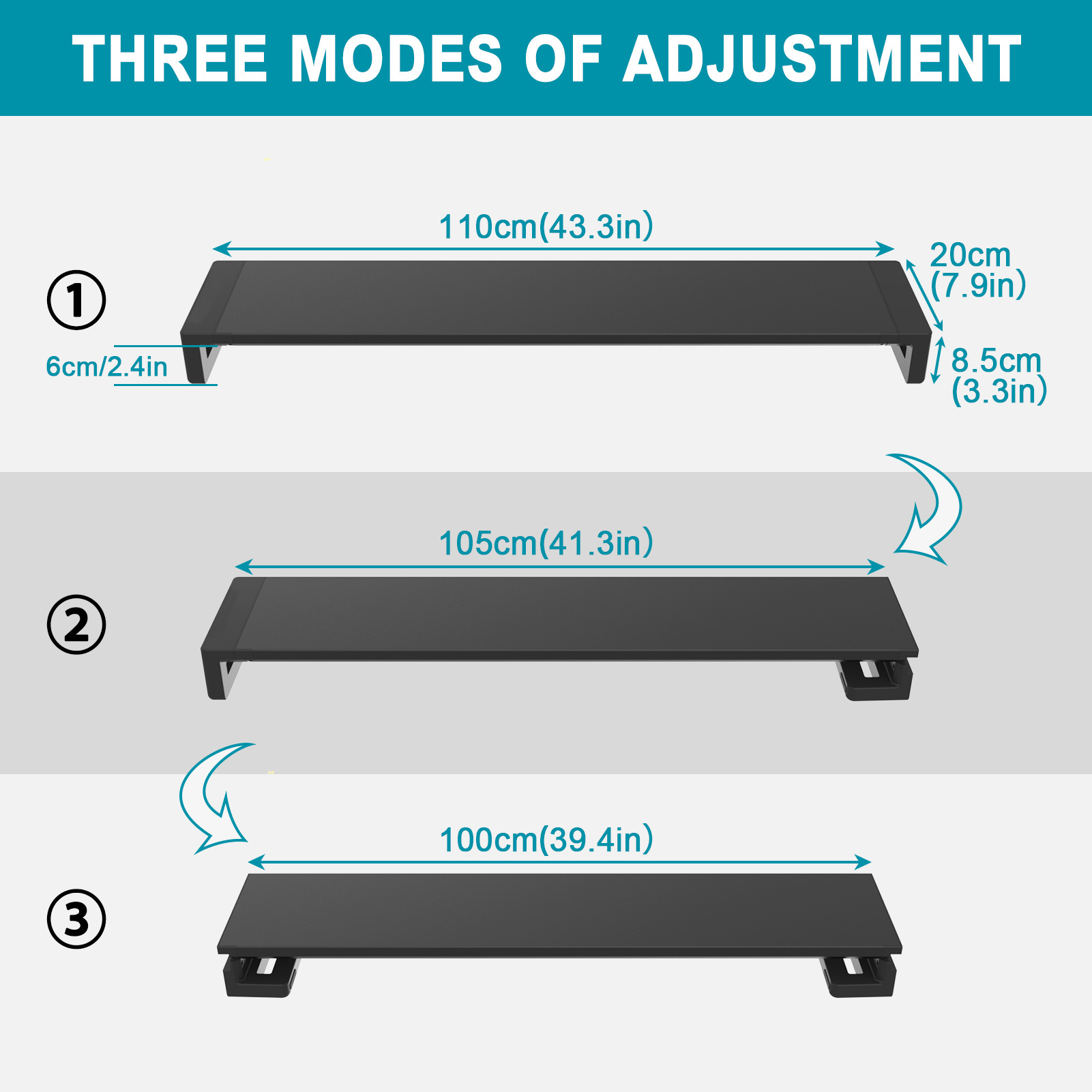 Riser per supporto doppio moni - Dual Monitor Desk Setup recensione e prezzo