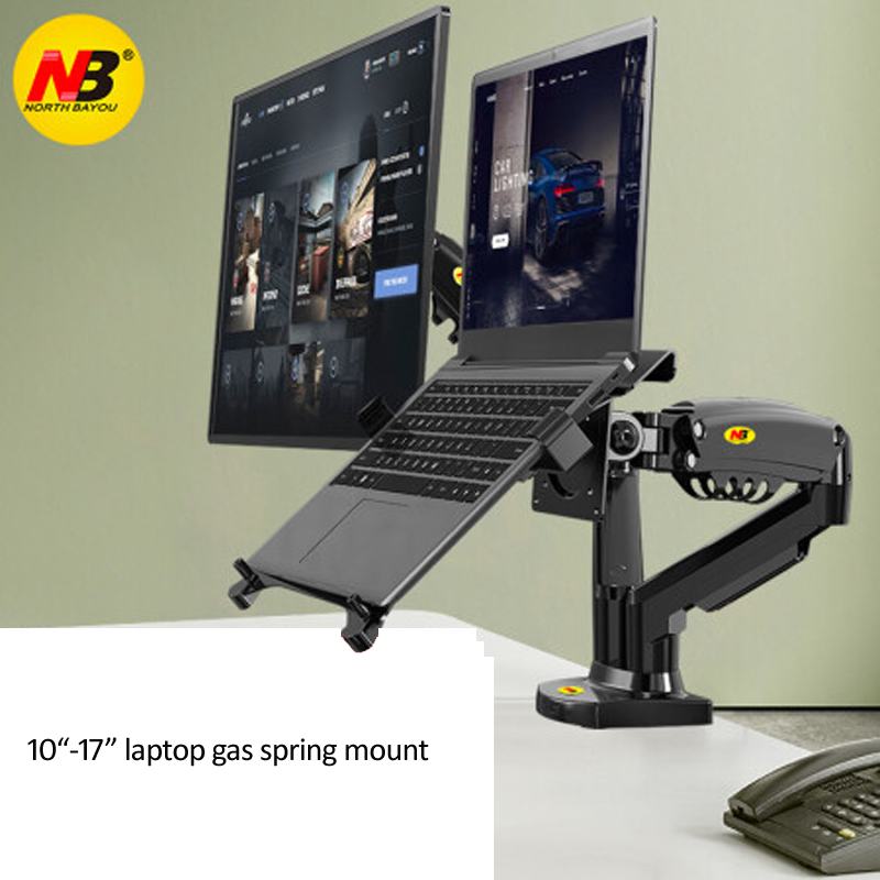 Supporto da Scrivania NB F160  - Dual Monitor Desk Setup recensione e prezzo