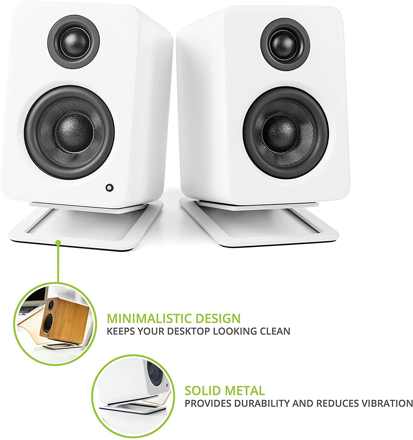 Supporti per altoparlanti da t - Speaker Desk Setup recensione e prezzo