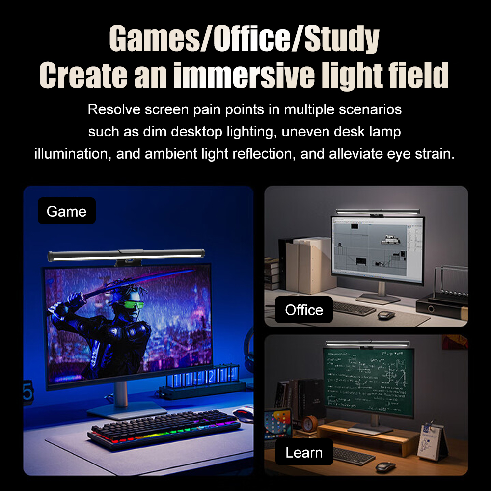 Barra luminosa a LED per monit - Setup Desk Monitor recensione e prezzo