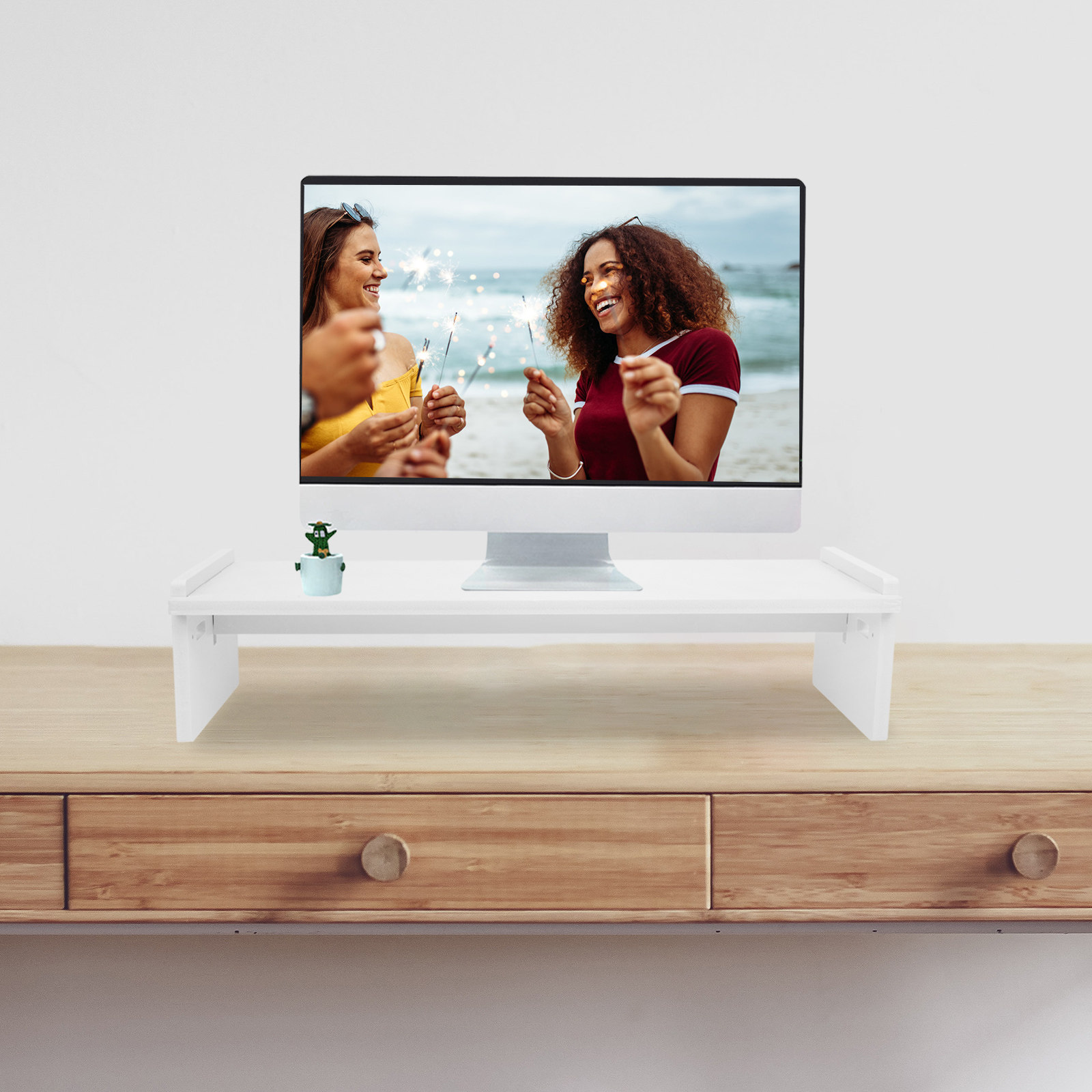 Supporto per Monitor in Legno  - Setup Desk Monitor recensione e prezzo
