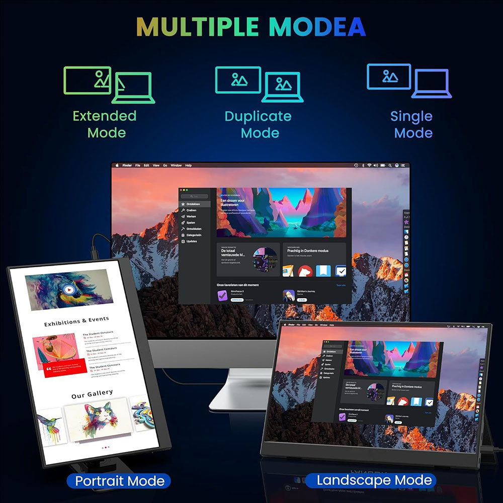 Monitor Portatile da 14 Pollic - Dual Monitor Desk Setup recensione e prezzo