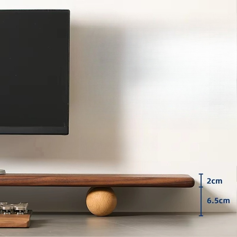 Supporto per monitor in legno  - Desk Setup With Laptop And Monitor recensione e prezzo