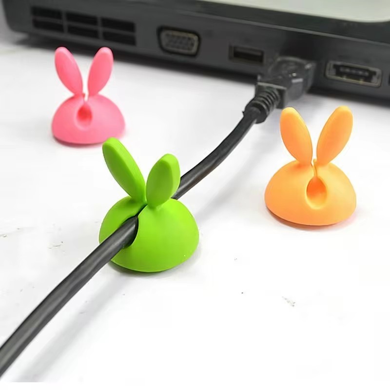 Cute Rabbit Ear Cable Manager  - Desk Setup Cable Management recensione e prezzo