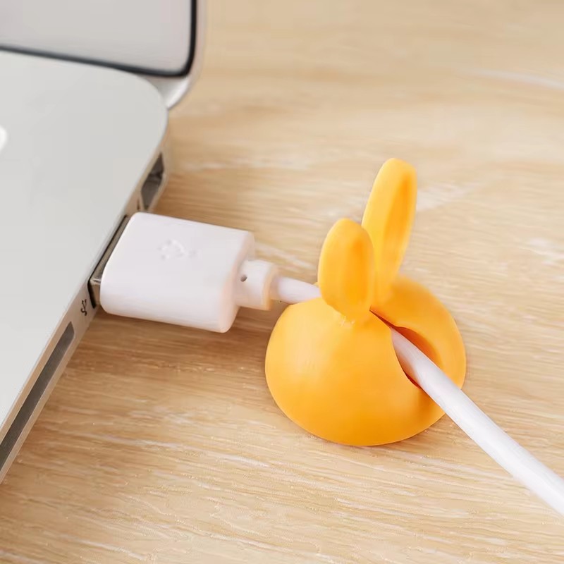 Cute Rabbit Ear Cable Manager  - Desk Setup Cable Management recensione e prezzo