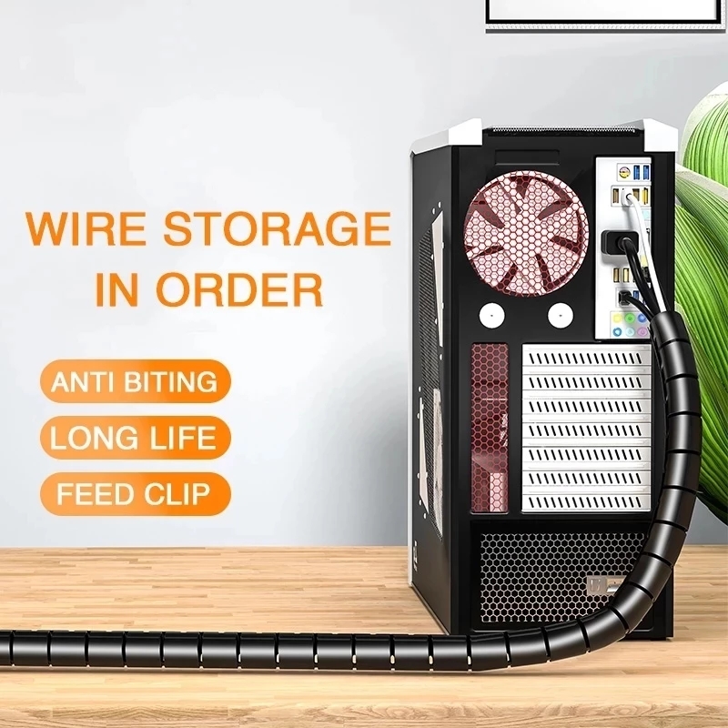 Cavo a Spirale Flessibile 2M/1 - Desk Setup Cable Management recensione e prezzo