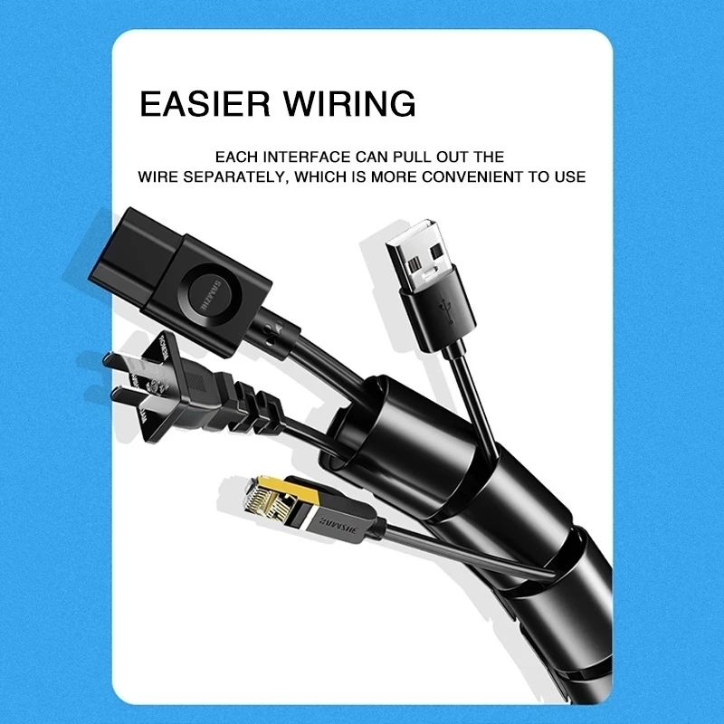 Cavo a Spirale Flessibile 2M/1 - Desk Setup Cable Management recensione e prezzo