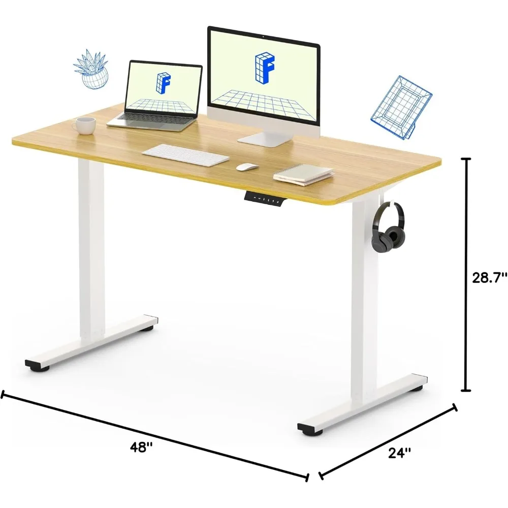 Scrivania Regolabile in Altezz - Dual Monitor Desk Setup recensione e prezzo