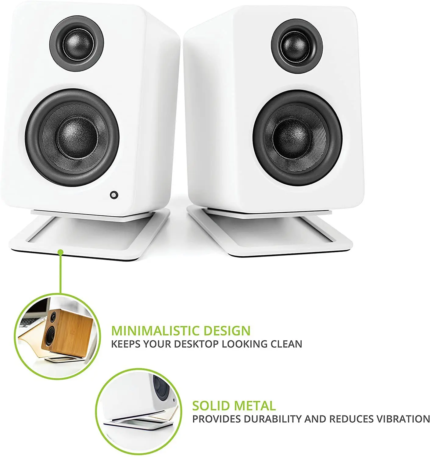 Supporti per altoparlanti da t - Speaker Desk Setup recensione e prezzo
