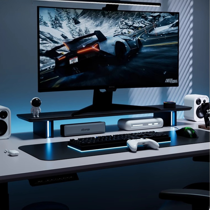 Supporto per monitor RGB Ascen - Desk Setup With Laptop And Monitor recensione e prezzo