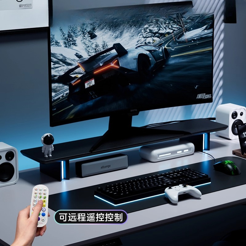 Supporto per monitor RGB Ascen - Desk Setup With Laptop And Monitor recensione e prezzo