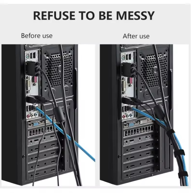 1/5M Organizzatore di cavi Ges - Desk Setup Cable Management recensione e prezzo