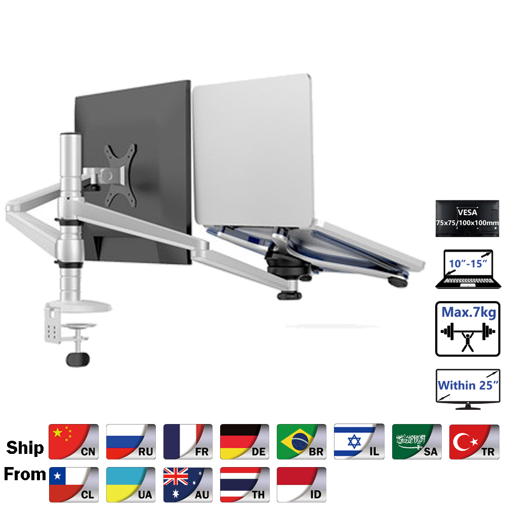 Hyvarwey OA-7X Desktop 27 poll - Dual Monitor Desk Setup recensione e prezzo