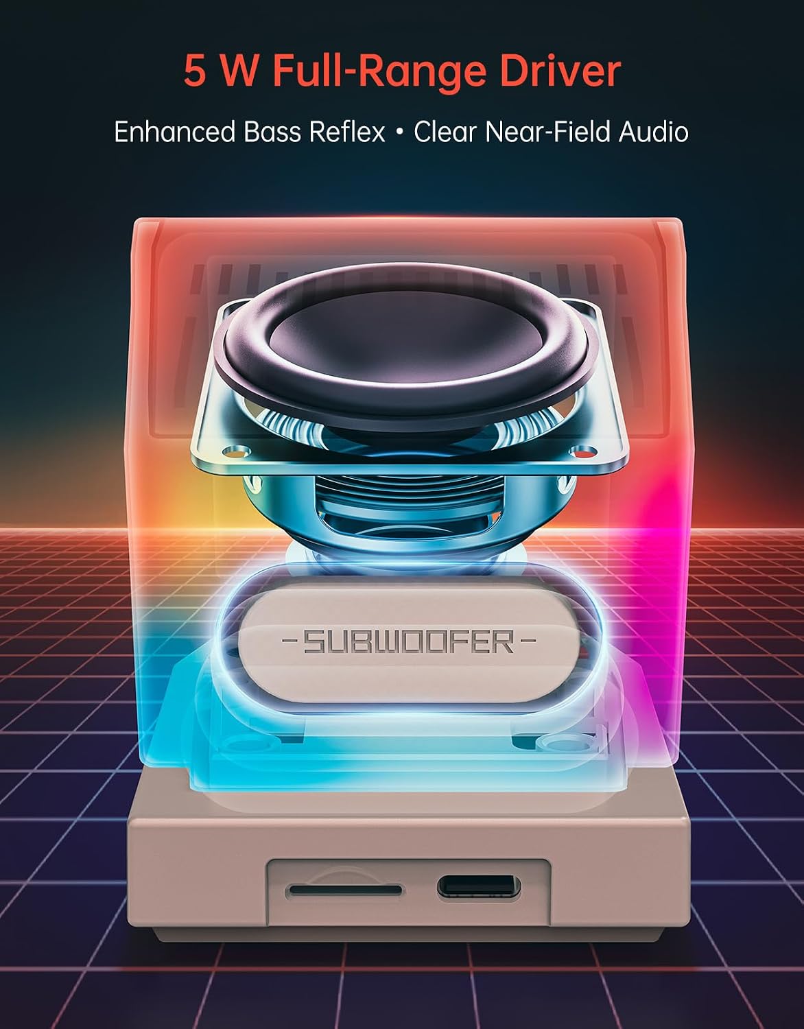 Mini Altoparlante Retrò Stile  - Speaker Desk Setup recensione e prezzo