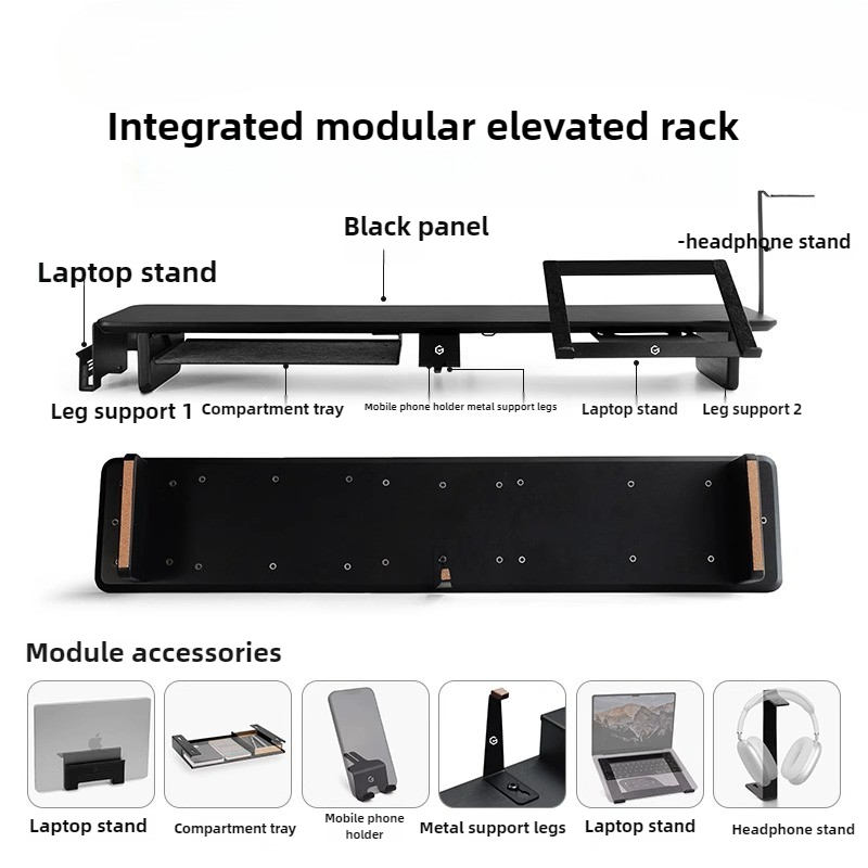Supporto per monitor modulare  - Desk Setup With Laptop And Monitor recensione e prezzo