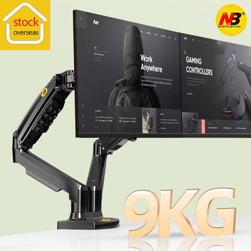 NB NUOVO Supporto per Monitor  - Dual Monitor Desk Setup recensione e prezzo