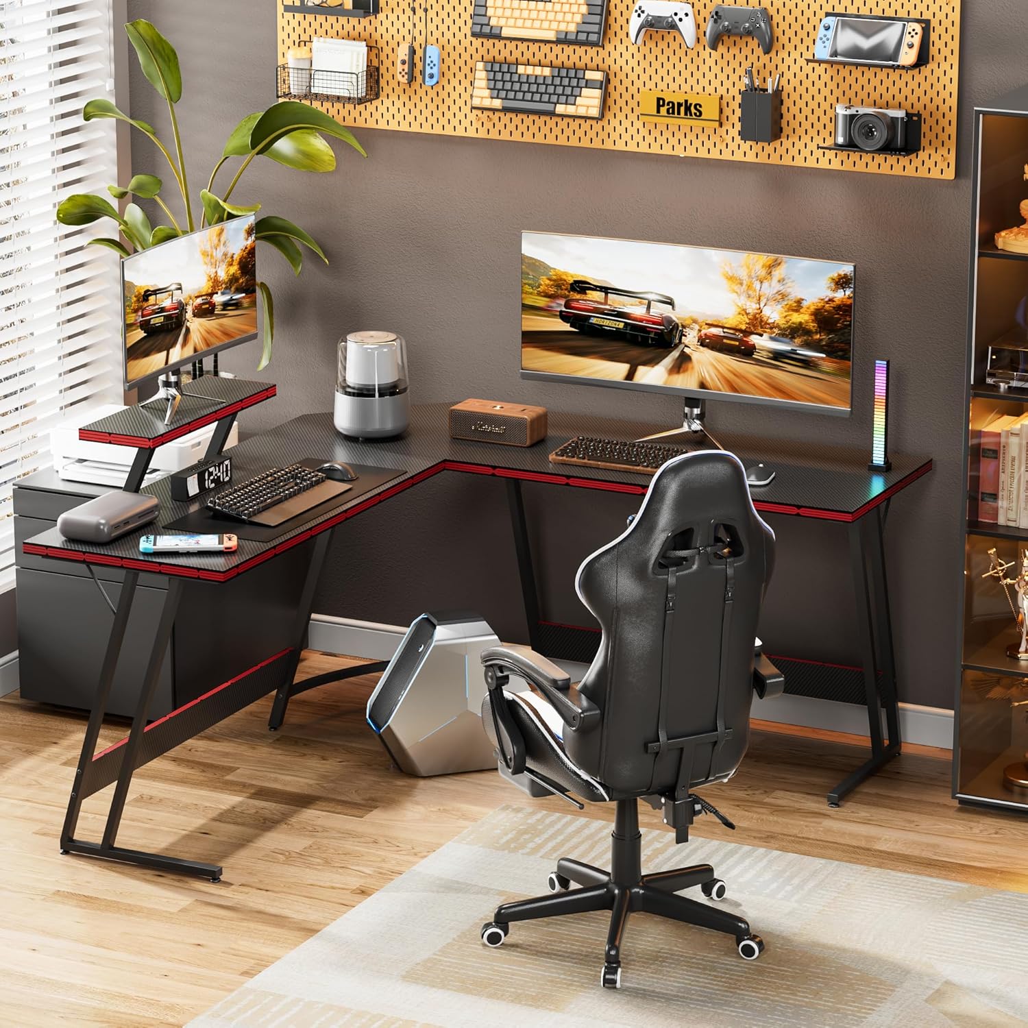 Scrivania da Gaming a L Regola - Setup Desk Monitor recensione e prezzo