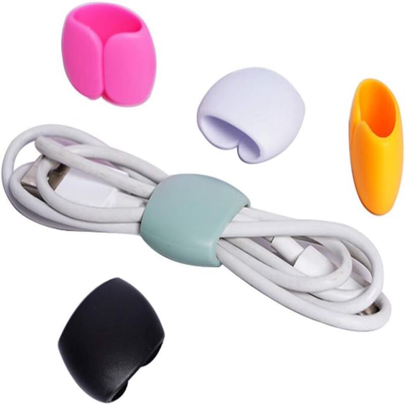 Clip organizer per cavi in sil - Desk Setup Cable Management recensione e prezzo