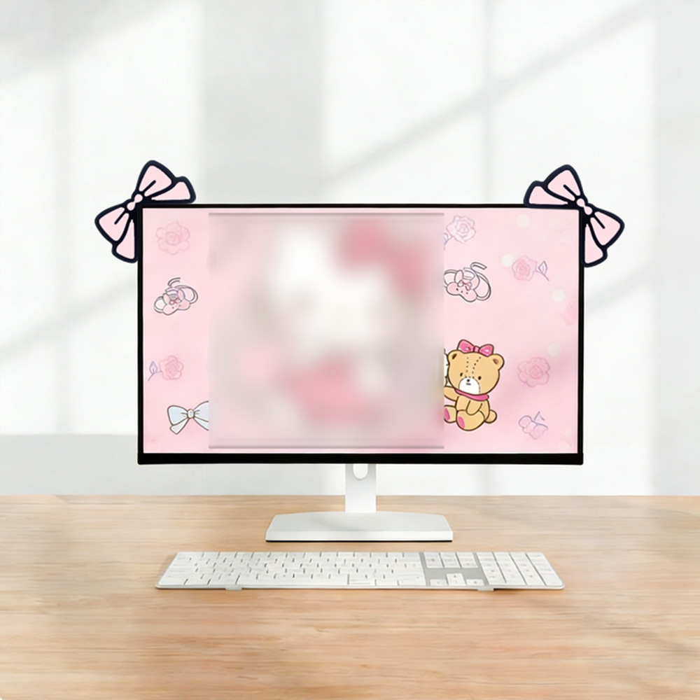 Decorazione per Monitor con Fi - Desk Setup With Laptop And Monitor recensione e prezzo