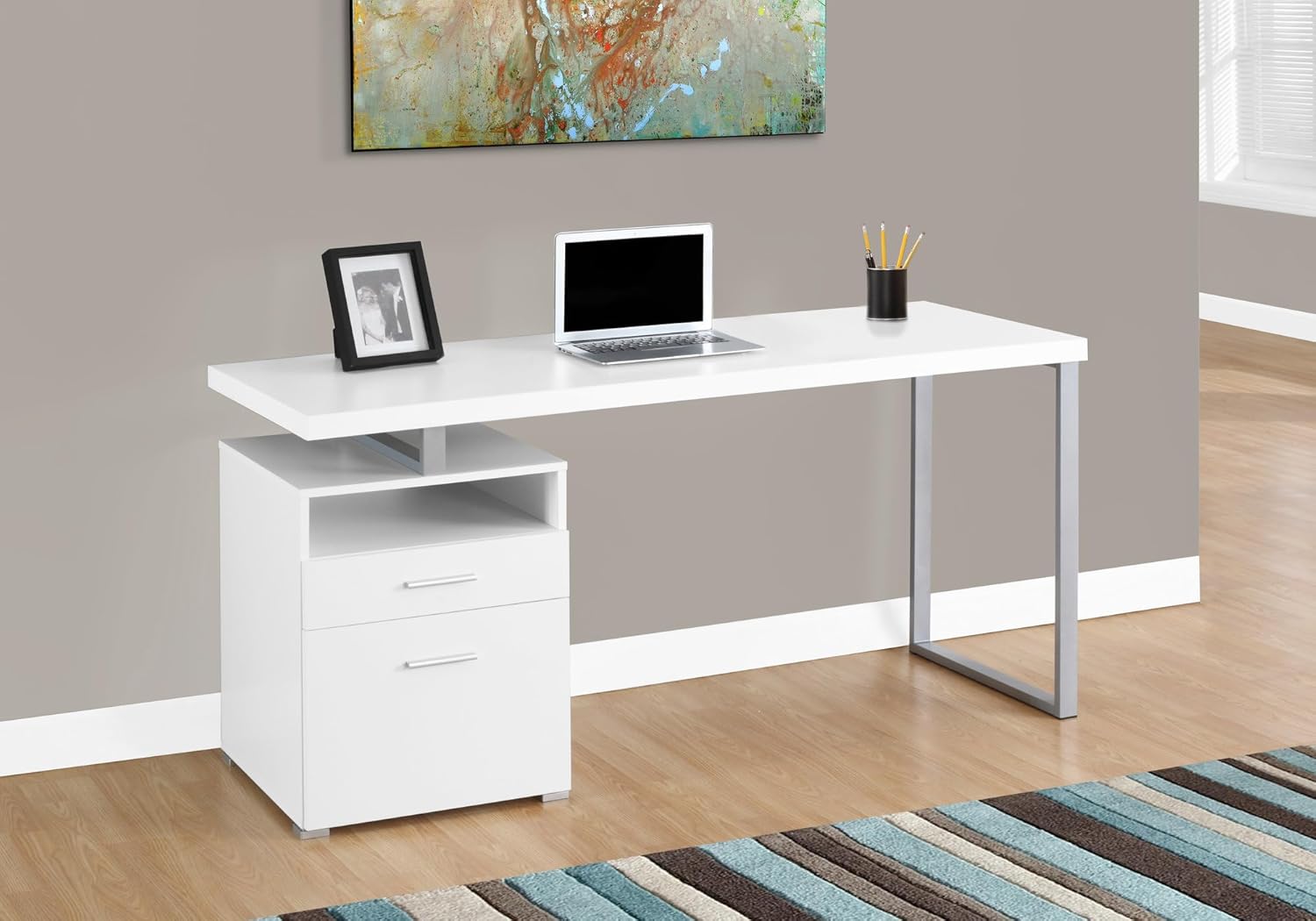 Scrivania per Computer con Cas - Desk Setup L Shaped recensione e prezzo
