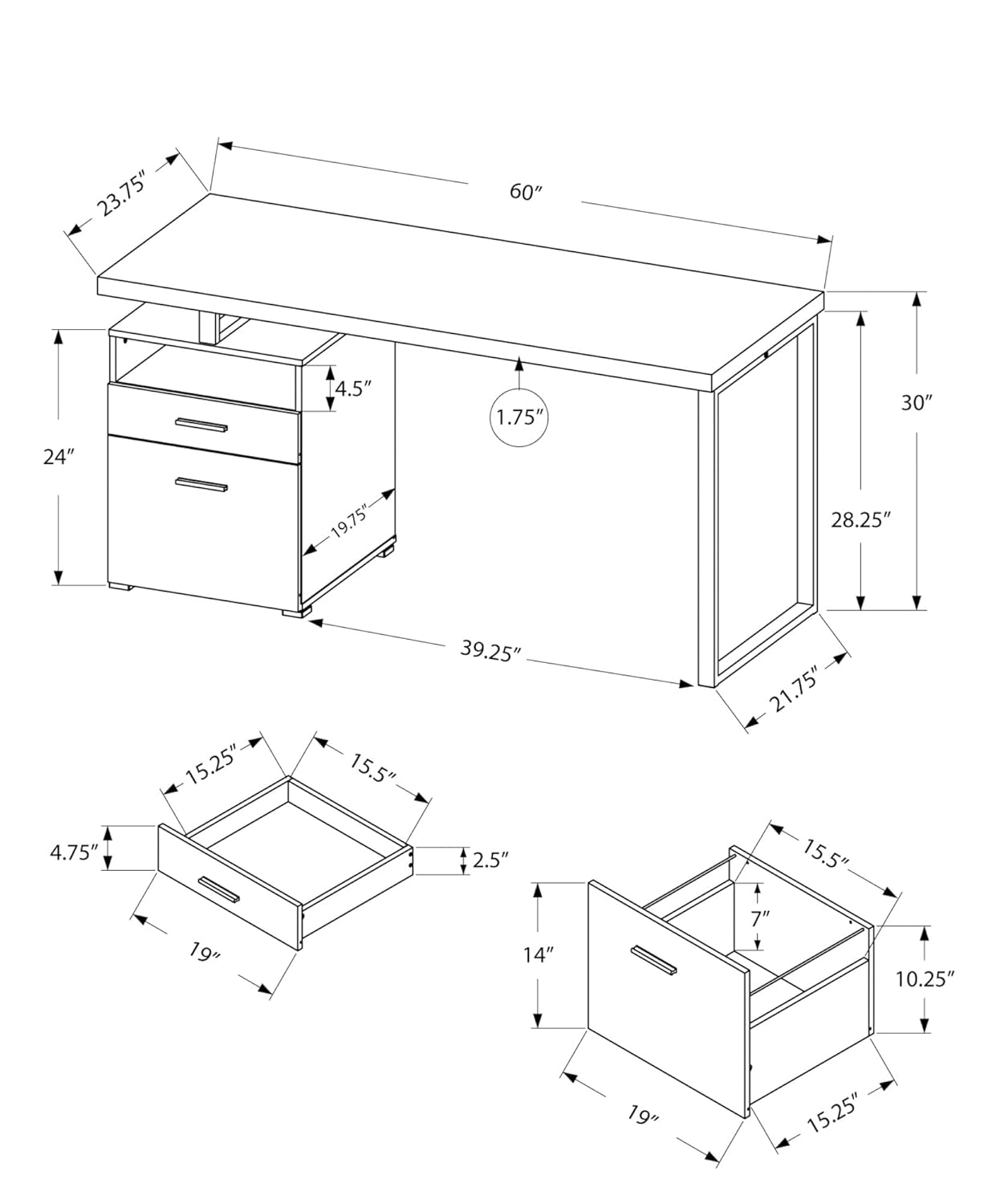 Scrivania per Computer con Cas - Desk Setup L Shaped recensione e prezzo