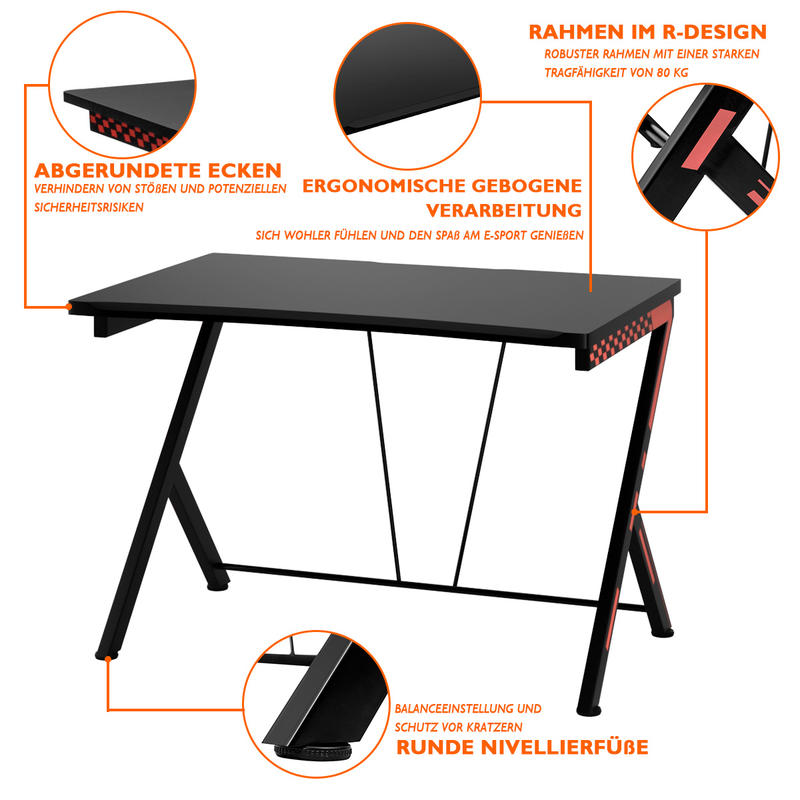 Scrivania per computer ergonom - Desk Setup L Shaped recensione e prezzo