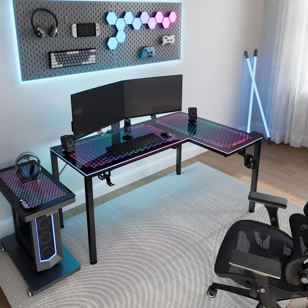 Scrivania da Gaming a L Revers - Desk Setup L Shaped recensione e prezzo