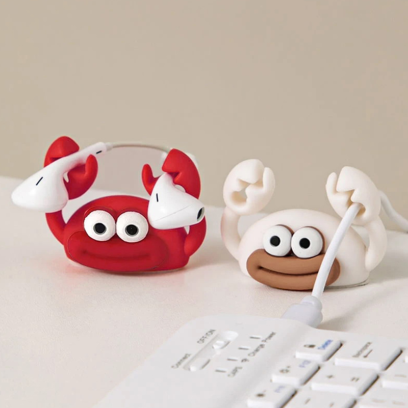 Cartoon Crab Cable Holder Desk - Desk Setup Cable Management recensione e prezzo